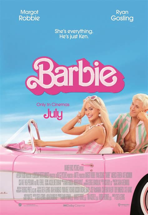 Barbie movie poster (b) - 11" x 17" - Margot Robbie, Ryan Gosling | eBay