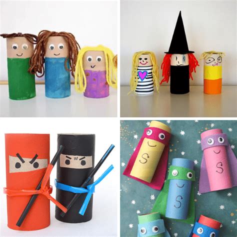 30 Cardboard Tube Crafts for Any Time of Year - Fantastic Fun & Learning