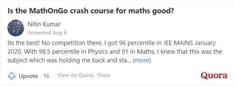 JEE Main 2021 Crash Course for Math | Score 99+ Percentile | MathonGo