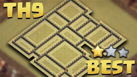 Town Hall 9 (TH9 Tested in 15 Wars) BEST WAR BASE 2016 AnTi 3 Star ...