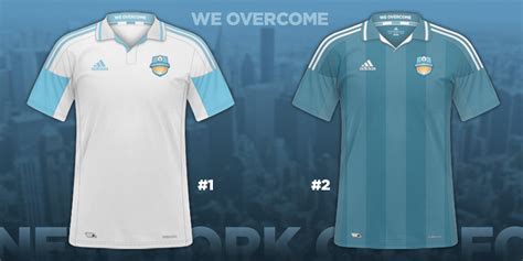 NYCFC #1 & #2 jerseys