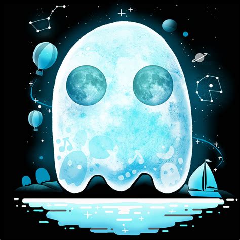 Design Ghost Moon by Vallina84 - Pampling.com