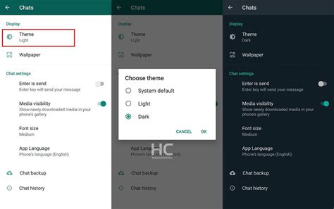 How to enable Dark Mode in WhatsApp - Huawei Central