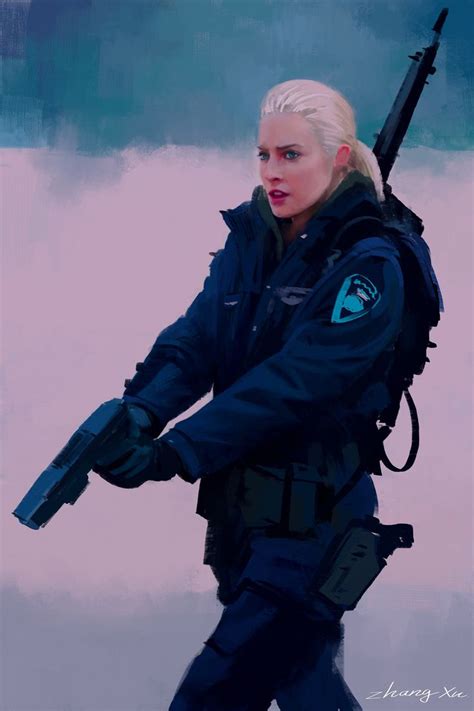 Pin by Scoil on Pen & Paper | Police art, Character portraits, Female cop