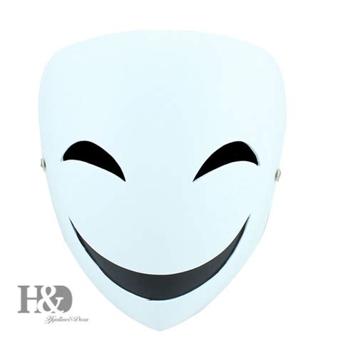 Anime Kagetane Hiruko Cosplay Prop Mask Smiles Halloween Helmet Male Female Party Decor 7.1*7.9 ...