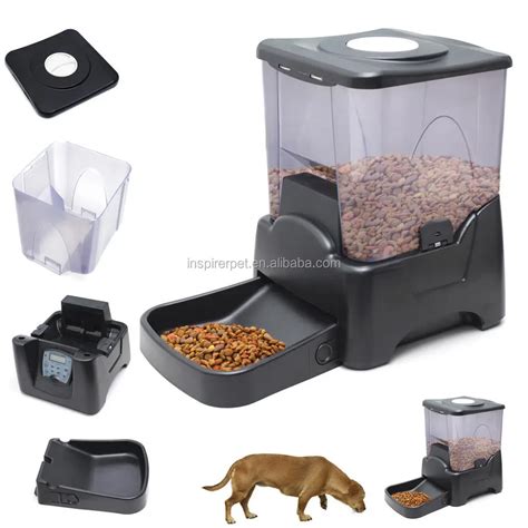 Pet Dog Automatic Large Feeder Timer Dry Food Dispenser - Buy Automatic Dog Food Dispenser,Make ...