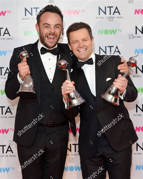 Anthony Mcpartlin Declan Donnelly Tv Presenter Editorial Stock Photo ...