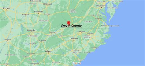 Where is Smyth County Virginia? Smyth County Map | Where is Map