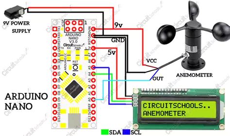 Ultrasonic Anemometer Circuit Diagram - Circuit Diagram