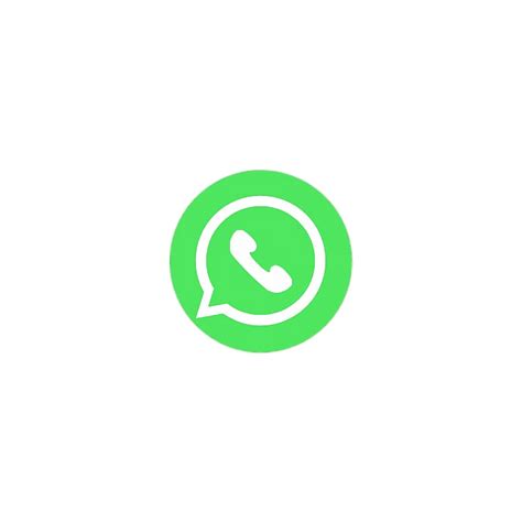 WhatsApp green logo round transparent PNG - StickPNG