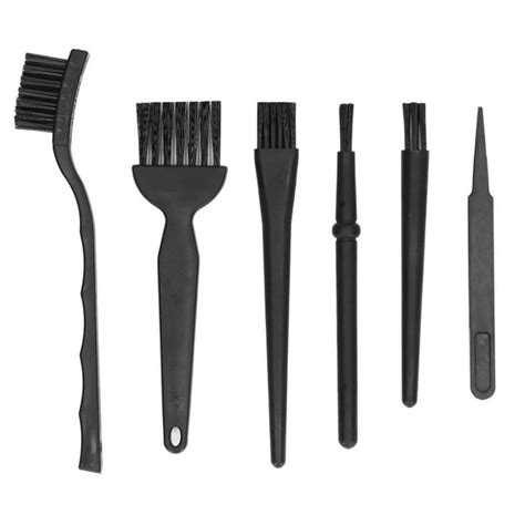 Plastic Brush Kit Non Static Multi Use Small Portable for Computer Car ...