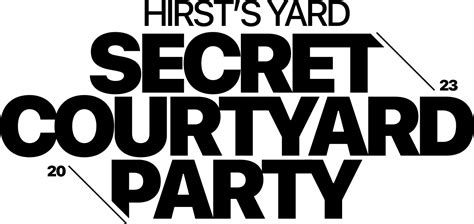 Secret Courtyard Party