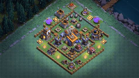 [Base] NEW Builder Hall 5 (BH5) Anti 1 Star Base : r/ClashOfClans