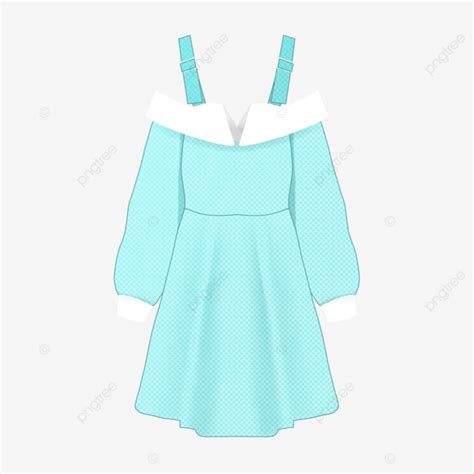 Light Blue Dress, Light Blue Color, Gown Sketch, Feminine Design PNG ...