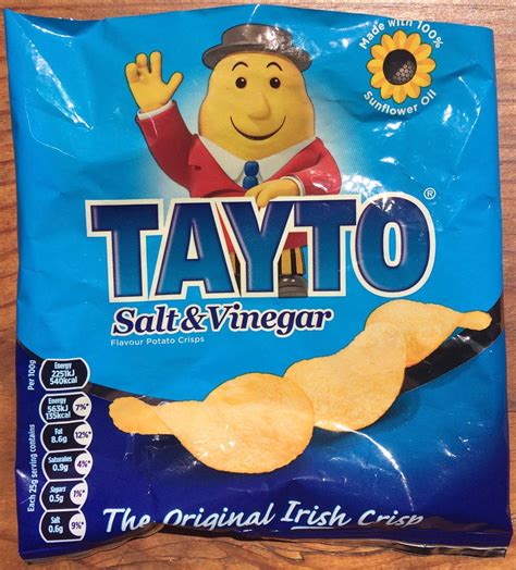 Cheeseburger Crisps & Other Stories: Tayto Salt & Vinegar (Republic of Ireland)