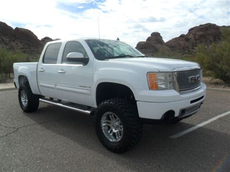 2008 Gmc Sierra 1500 Denali Awd Crew Cab Lifted! 1 Owner/no Accident ...