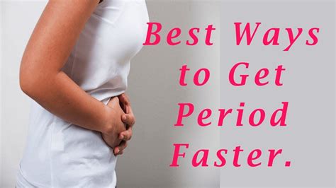 Women's Relationship blogs: How To Get Your Period Faster