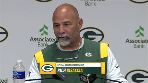 LIVE: #Packers special teams coordinator Rich Bisaccia meets with the ...