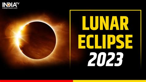 Lunar Eclipse 2023: When & how to watch year's first Chandra Grahan on the day of Buddha Purnima ...