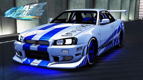 Nissan Skyline R34 | 2 Fast 2 Furious Edition - YouTube