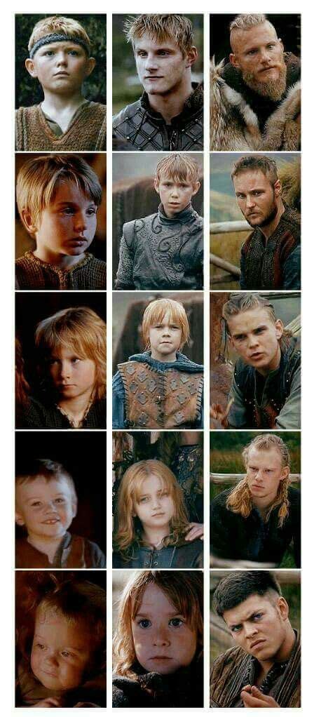 Ragnar's sons through the years - Ragnar’s sons through the years - #Historychannel # ...