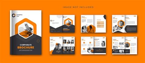 Free Vector | Corporate company profile brochure template design