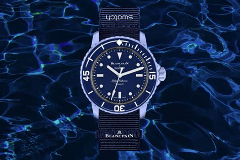 Introducing: Swatch x Blancpain Bioceramic Scuba Fifty Fathoms