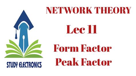 How To Find Form Factor & Peak Factor - YouTube