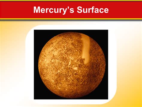 Mercury’s Surface