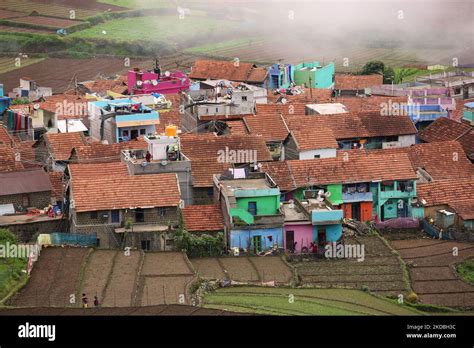 Poombarai Village in Kodaikanal, Tamil Nadu, India, on May 17, 2022. The Poombarai village is ...