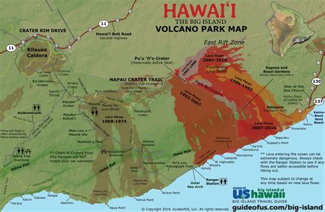 Hawaii Eruption Information & Lava Tracking | Big Island