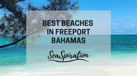 Best Beaches in Freeport Bahamas | SeaSpiration