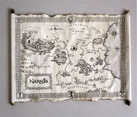 NARNIA MAP the Chronicles of Narnia Map Map of Narnia Narnia - Etsy ...