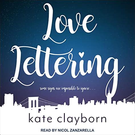 Amazon.com: Love Lettering (Audible Audio Edition): Kate Clayborn, Nicol Zanzarella, Tantor ...