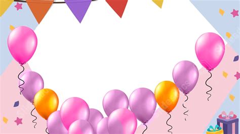 Marketing Colorful Balloons And Geometry Car Geometric Birthday ...