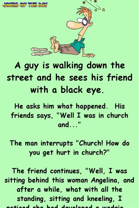 Angelina had a wedgie in church, until this happened | Funny jokes for adults, Clean funny jokes ...