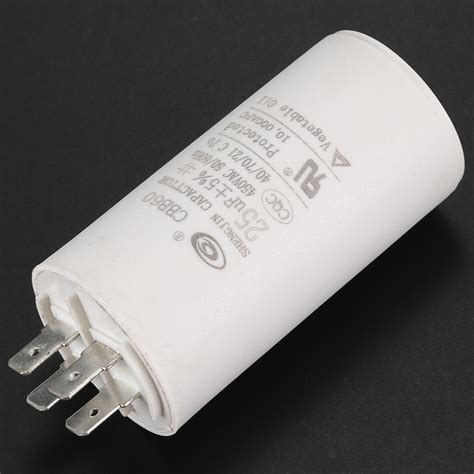 1X(CBB60 25uF 450VAC AC Motor Run Capacitor for Washing Machine M4F5 ...