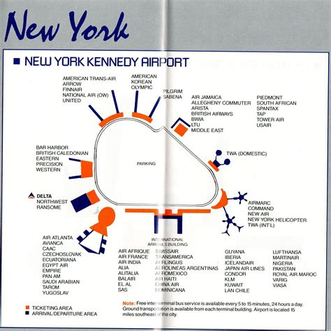 Delta Jfk Terminal Map - Mammoth Mountain Trail Map