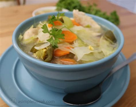 Chicken Cabbage Soup Recipe - A Simple Tweak
