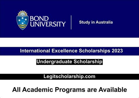 Bond University Scholarships for International Students 2024 | Funded ...