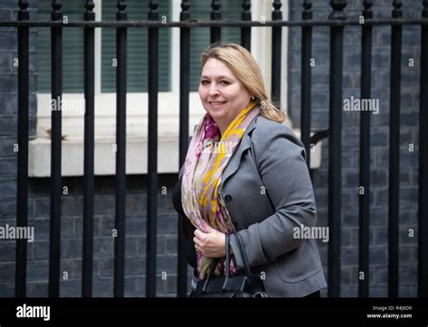 Karen Bradley, Secretary of State for Northern Ireland, at Downing Street for a Cabinet meeting ...