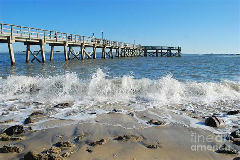 SouthPort Pier Photograph by Bob Sample