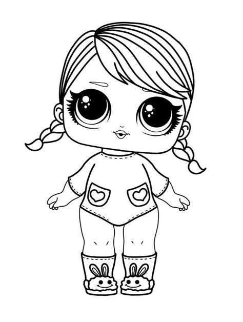 LOL surprise coloring page | Coloring pages, Lol dolls, Coloring for kids