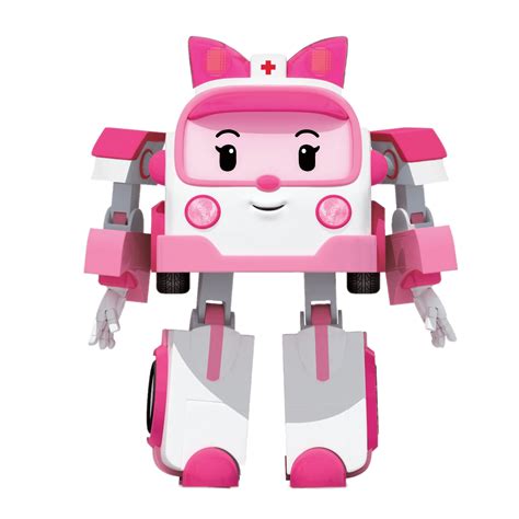 Robocar Poli Character Amber | Robocar poli, Mickey coloring pages, Poly