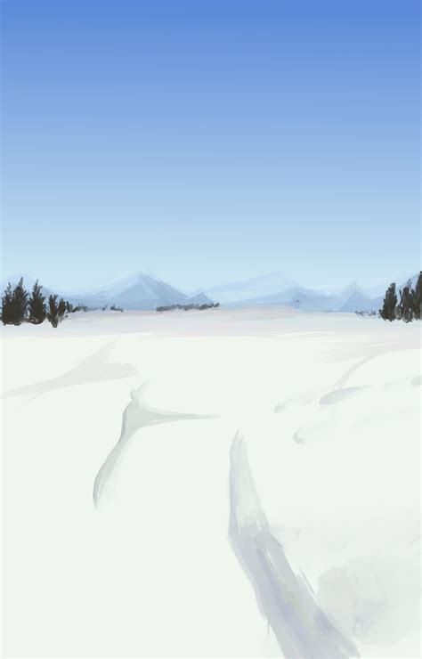 Anime Style Winter Background by wbd on DeviantArt