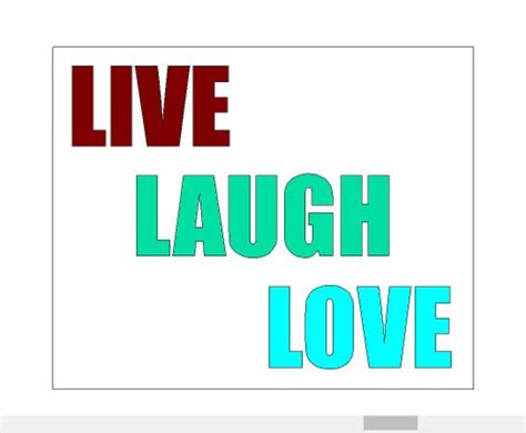 Items similar to Home decor Bold Live Laugh Love Stencil reusable ...