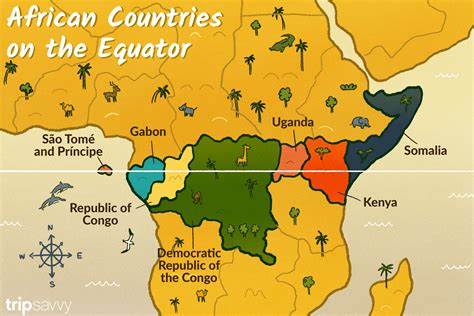 Equator In Africa Map Equator Map Worksheets Printable Worksheets And - Bank2home.com