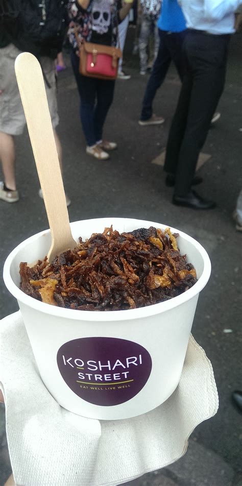 Egyptian Street Food at Koshari Street @boroughmarket | Food, Egyptian ...