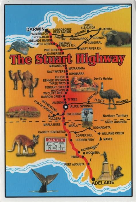 A Postcard a Day: The Stuart Highway