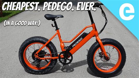 Element: Premium Fat Tire Electric Bike Pedego Electric, 47% OFF